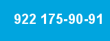 922 175-90-91